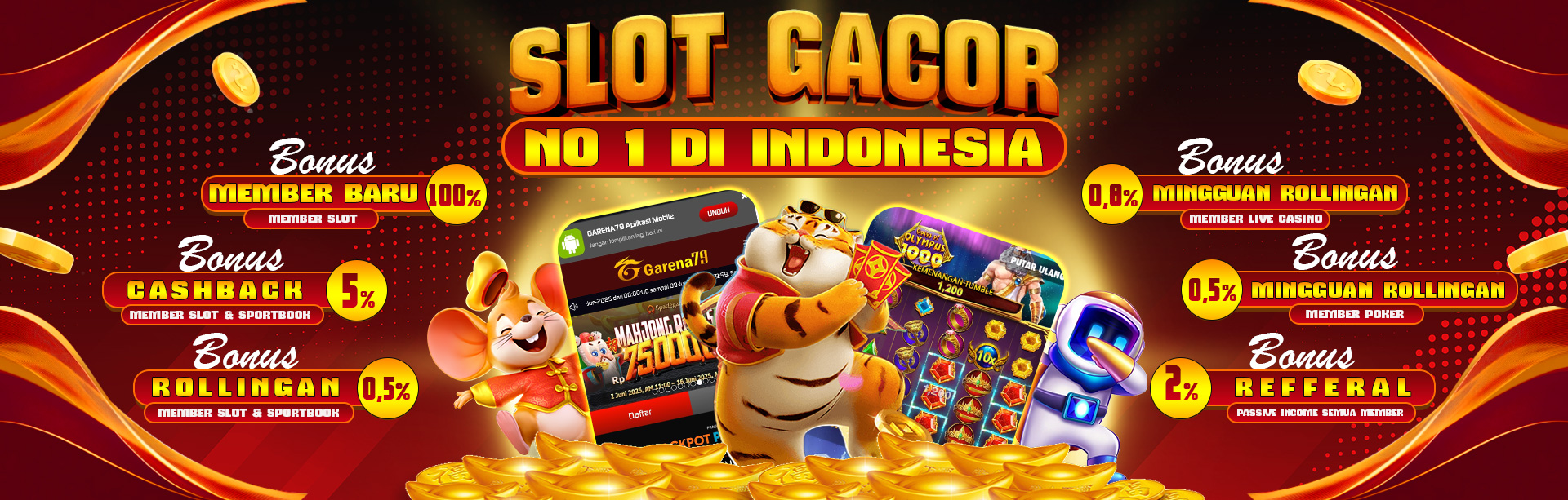 SLOT GACOR NO 1 INDONESIA