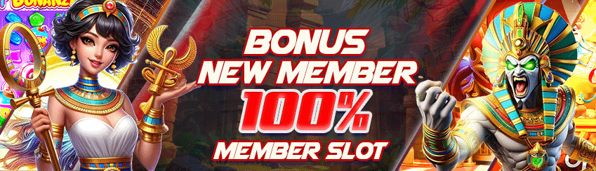 BONUS NEW MEMBER SLOT 100%
